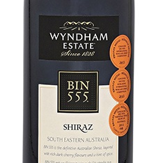 Wyndham Estate Bin 555 Shiraz Special Edition 2012